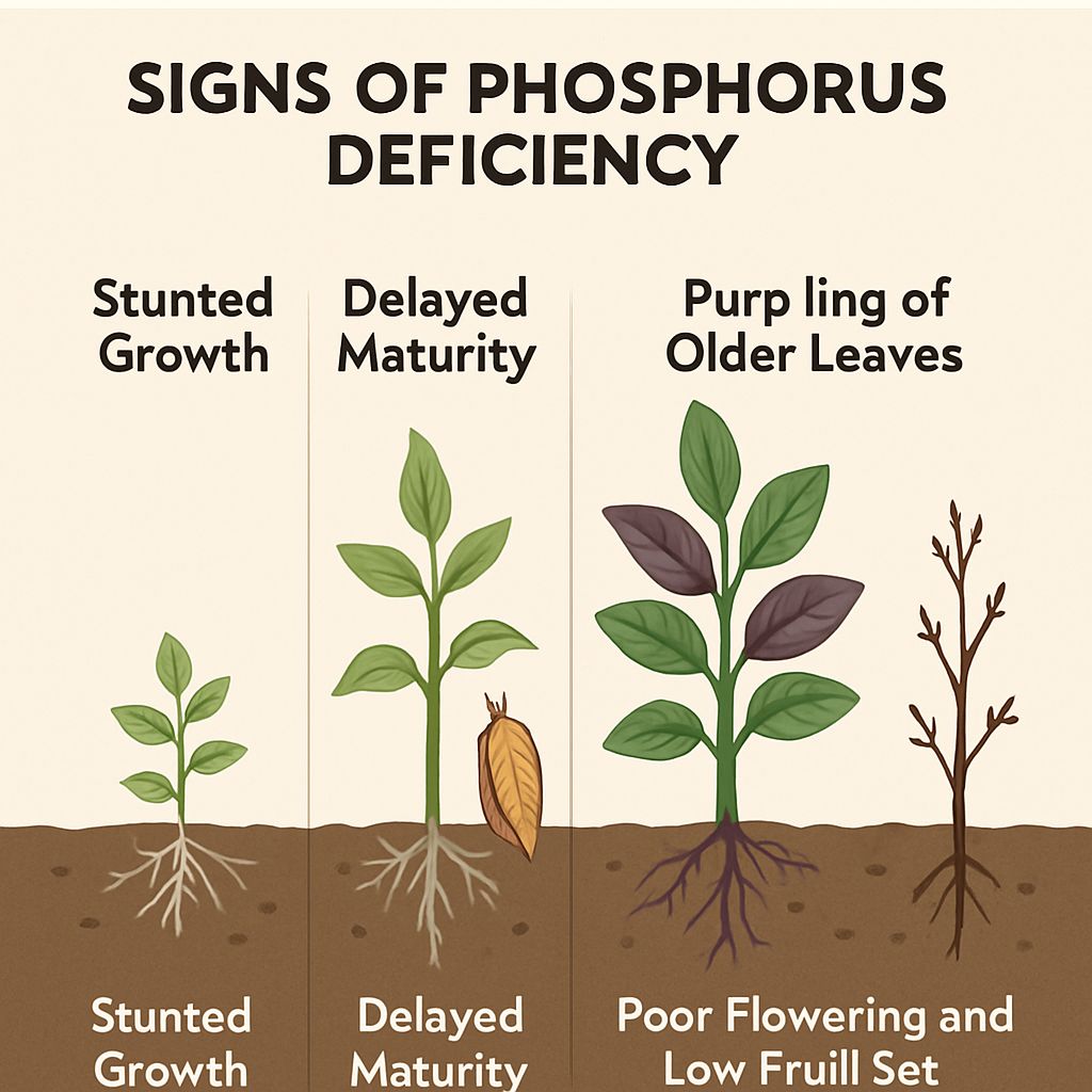 Signs of Phosphorus Deficiency Signs of Phosphorus Deficiency